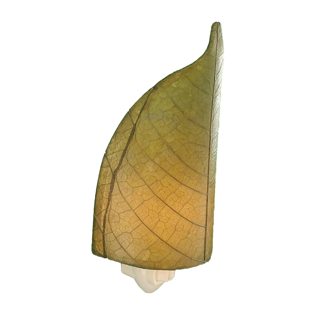Leaf Night Light Green | Artisans.