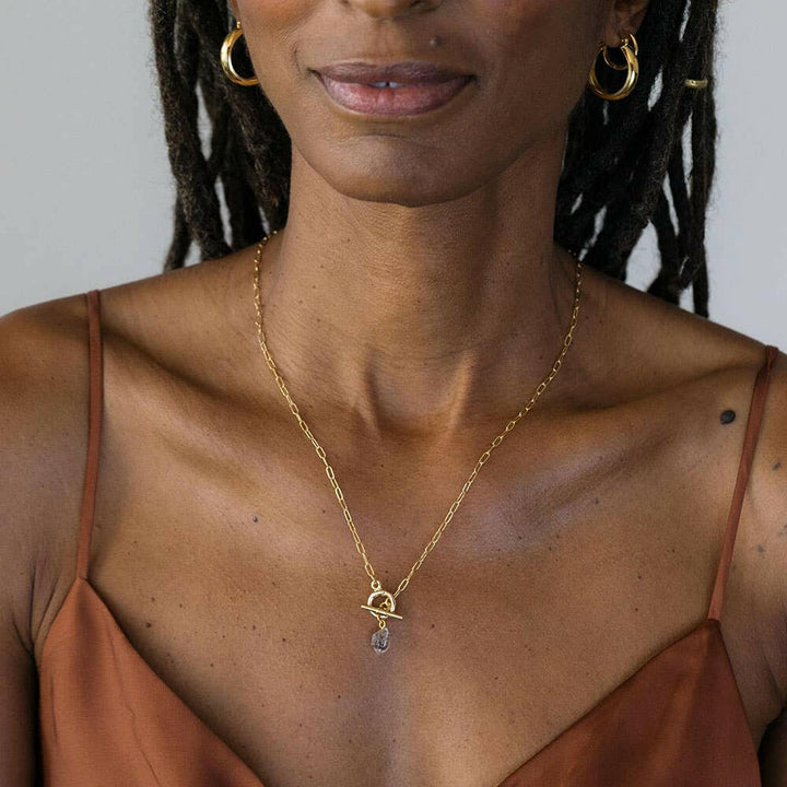 Toggle Clasp with Gemstone Necklace | Artisans.