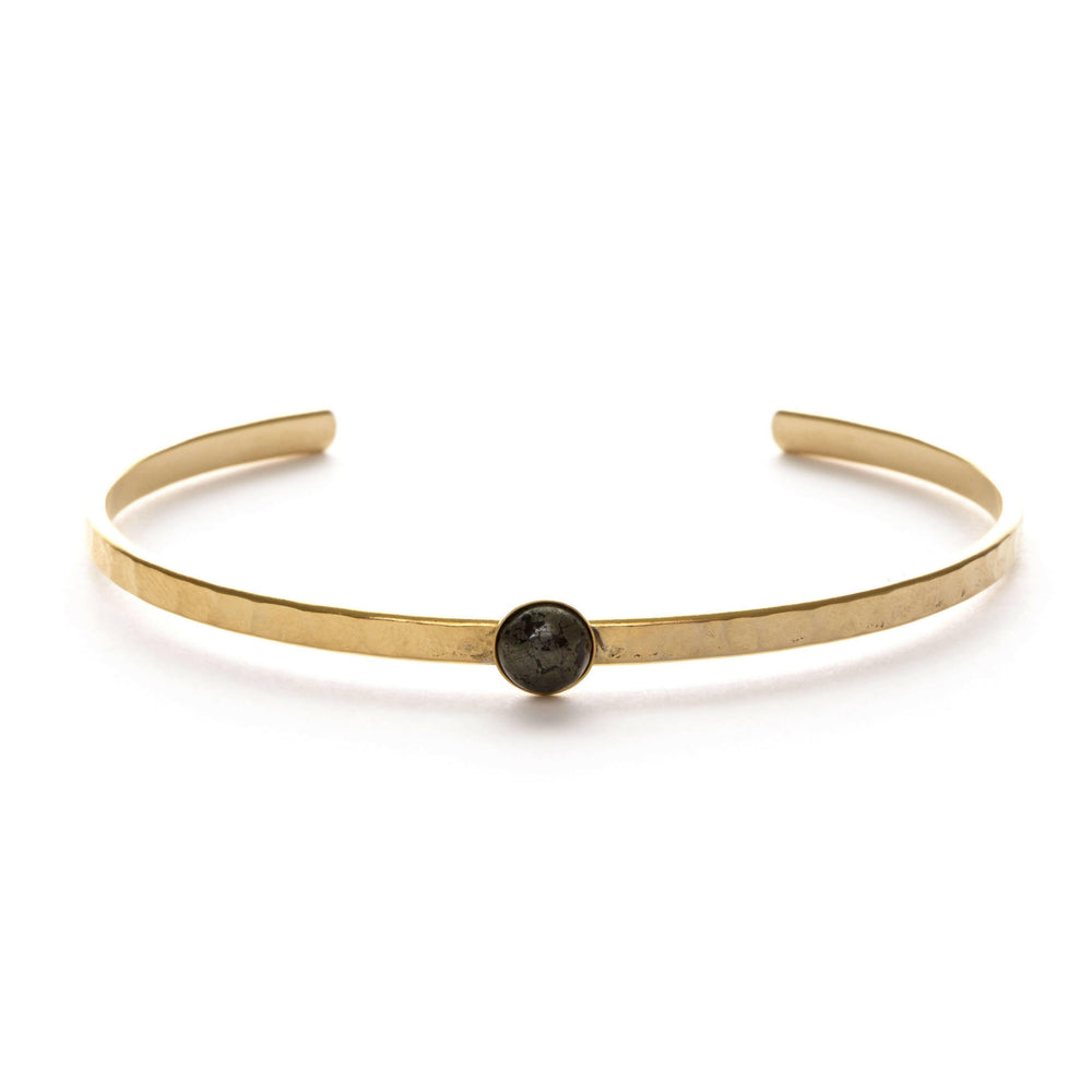 6mm Round Stone Cuffs | Artisans.