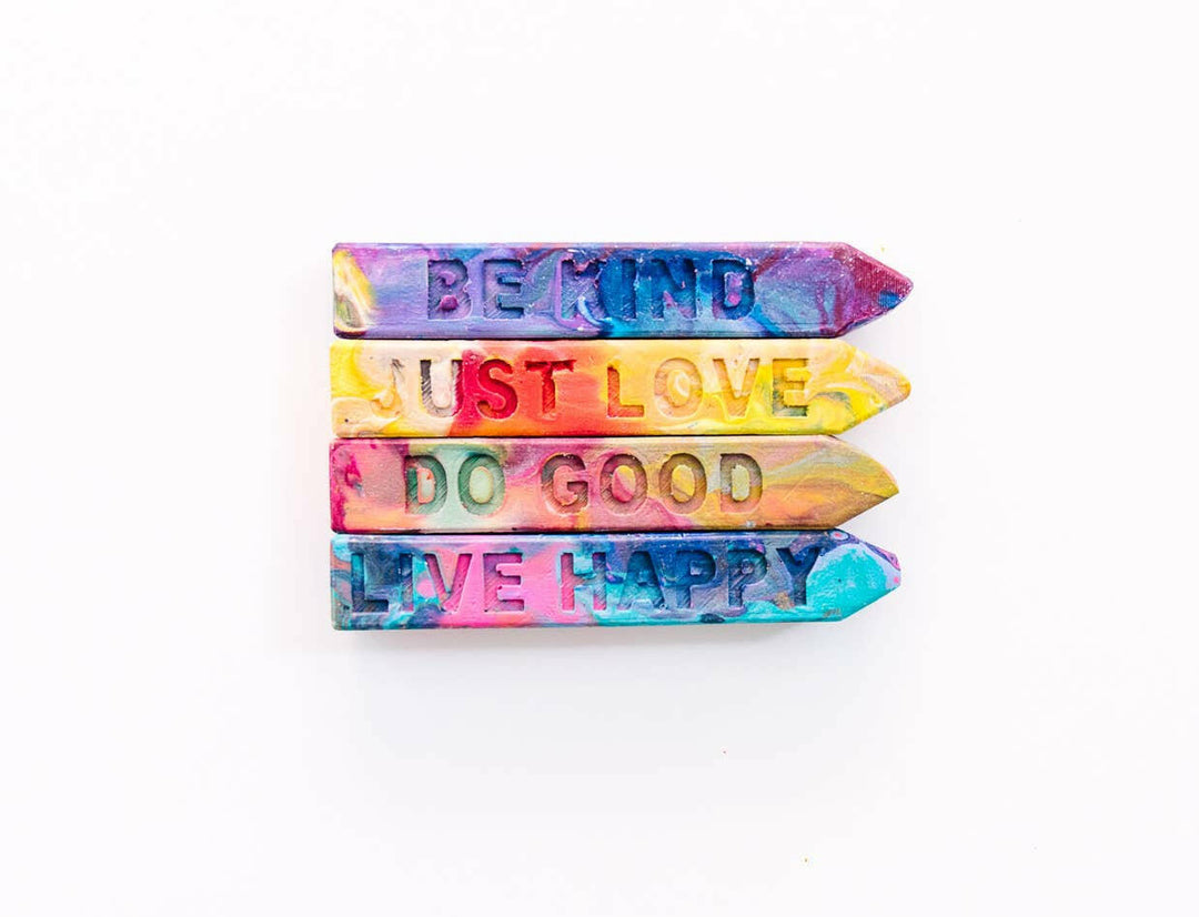 Rainbow Crayon Kindness Collection - Mini Crayon Stix® 4 pk | Artisans.