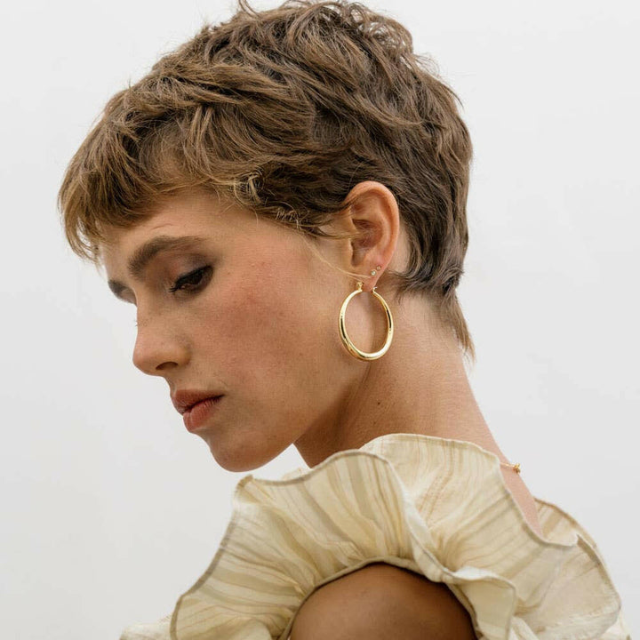 Large Maria Hoops | Artisans.