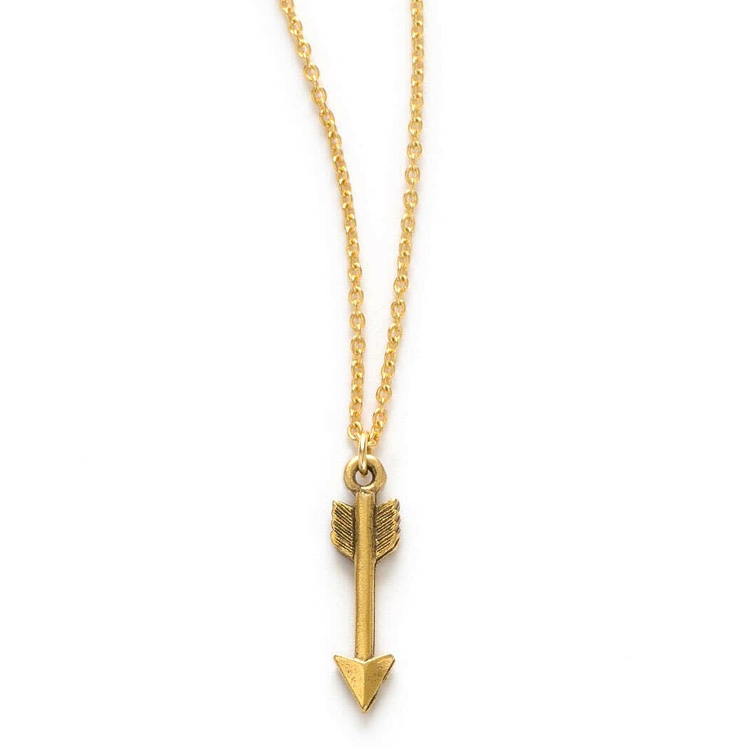19CH | Arrow Charm Necklace | Artisans.
