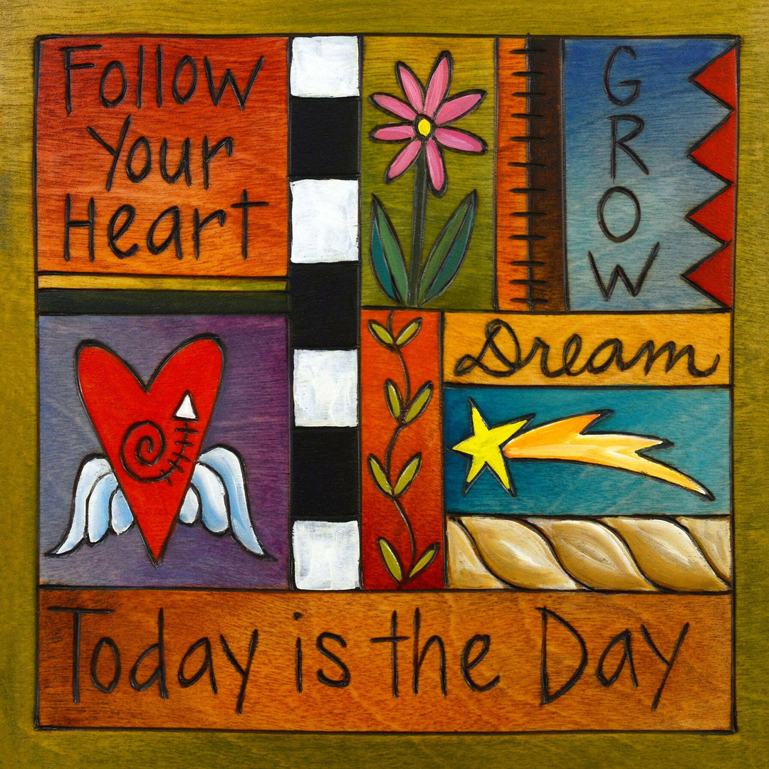 "Daily Affirmation" Plaque | Artisans.