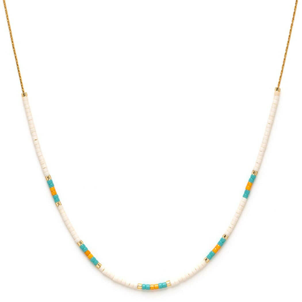 Japanese Seed Bead Necklaces: Sky | Artisans.
