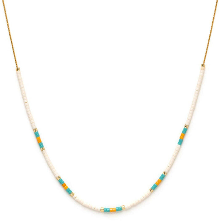 Japanese Seed Bead Necklaces: Sky | Artisans.