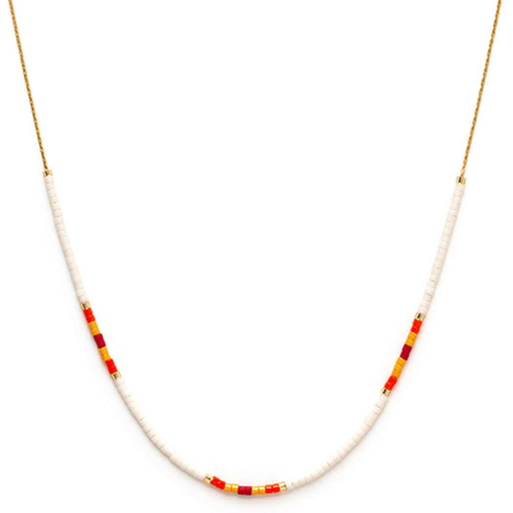 Japanese Seed Bead Necklaces: Sky | Artisans.