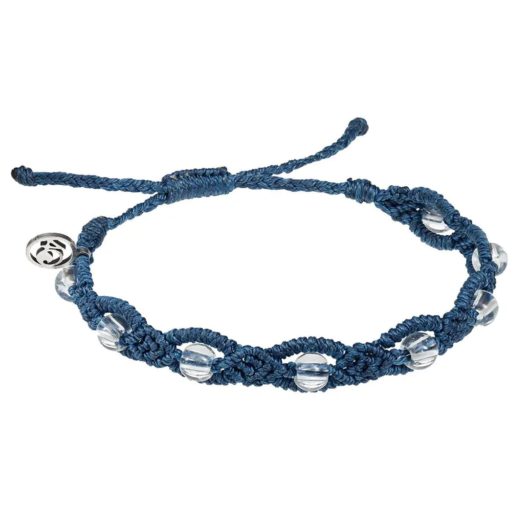 4Ocean Star Coral Braided Bracelet - Avenue Clothing Company 