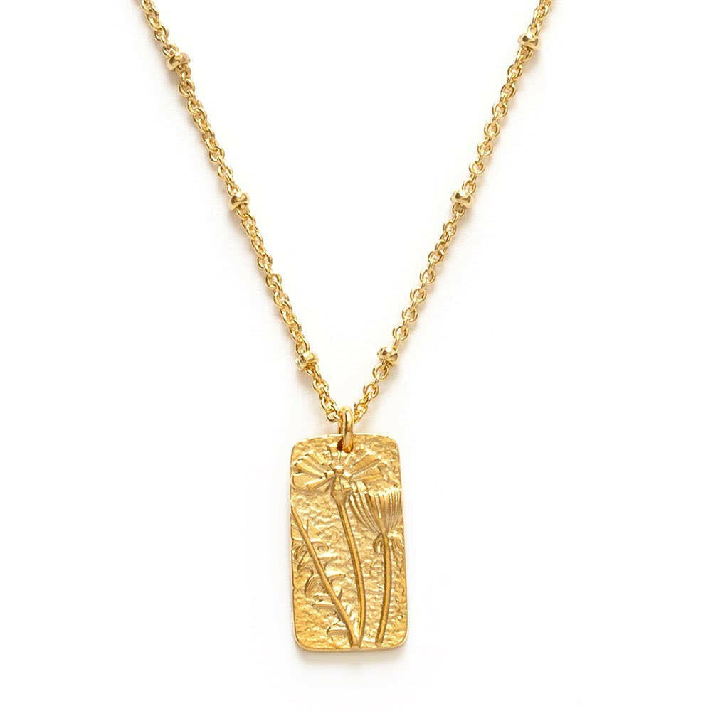 Flower Medallion Necklace | Artisans.
