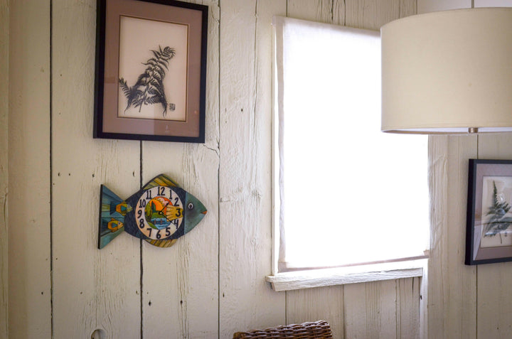 "Lake Time" Fish Clock | Artisans.