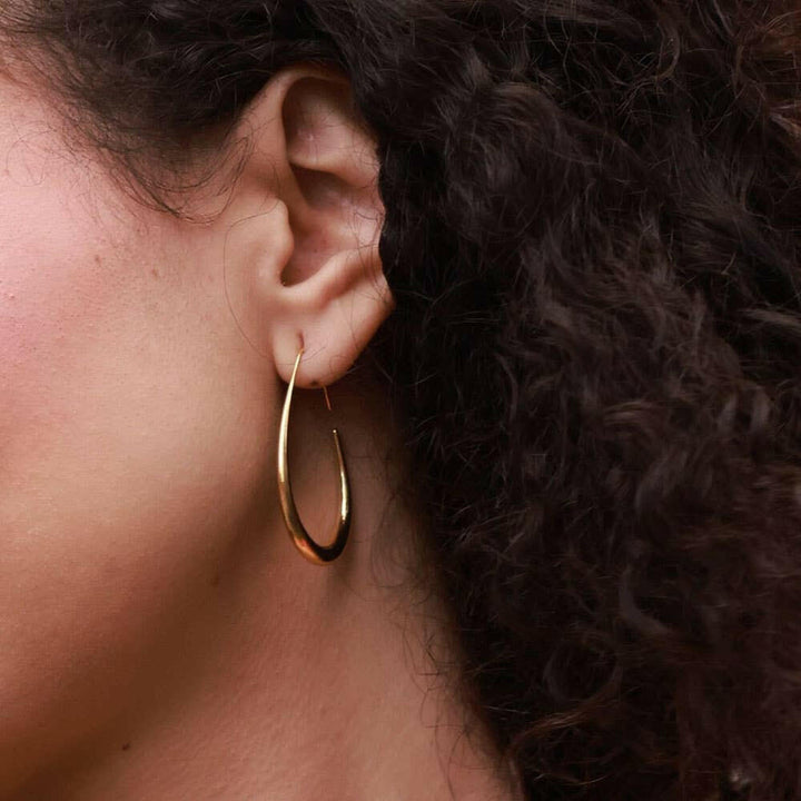 Teardrop Hoops | Artisans.