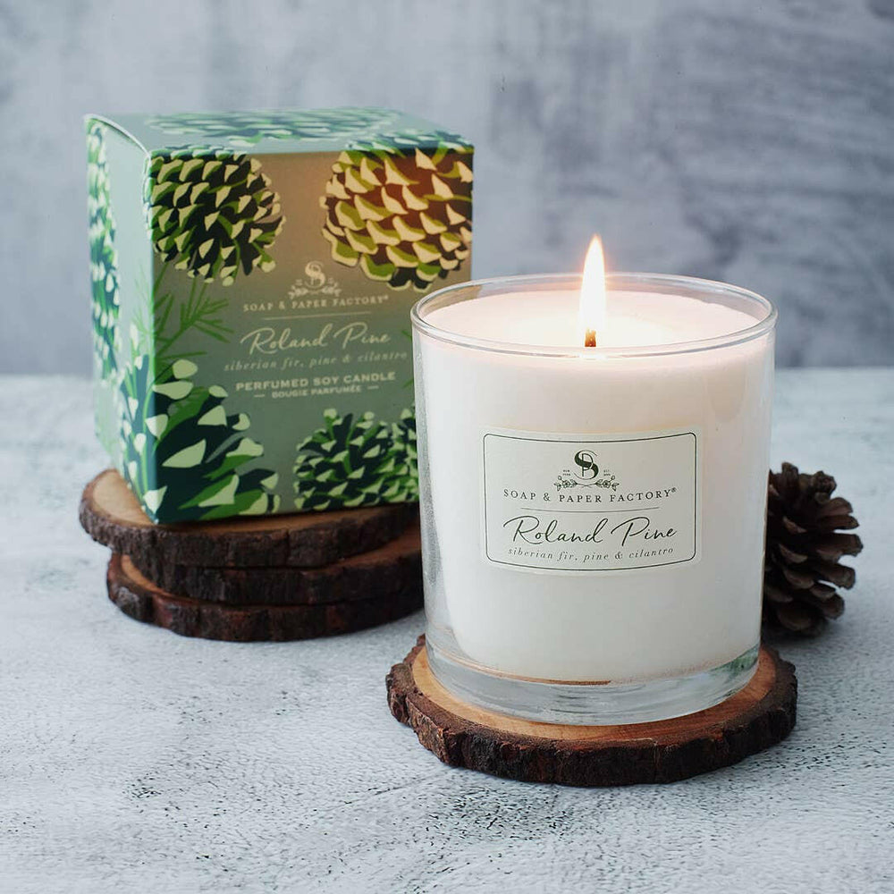 Roland Pine Large Soy Candle | Artisans.