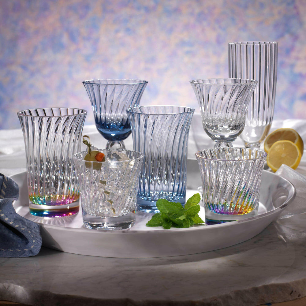 Venezia 10 oz DOF Tumbler Rainbow | Artisans.