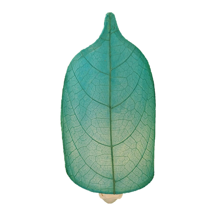 Leaf Night Light Sea Blue | Artisans.