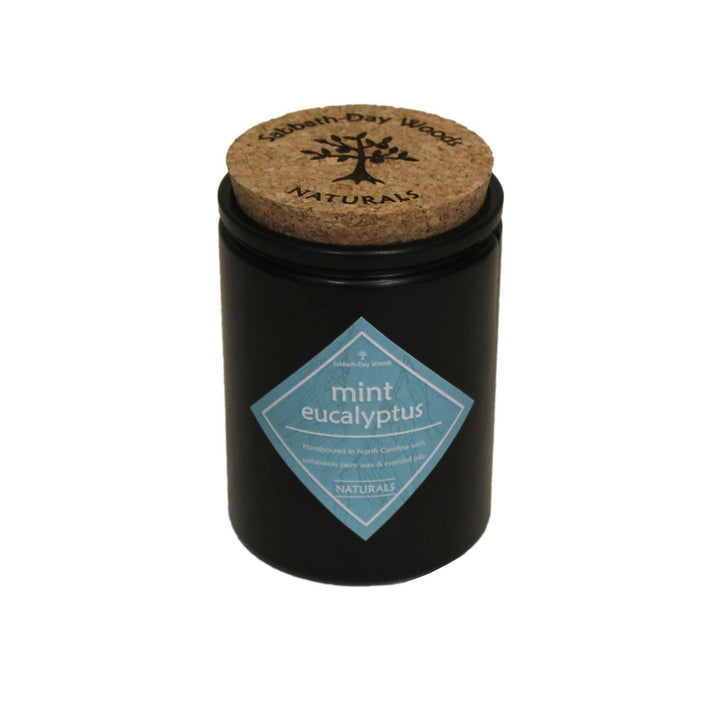 Naturals Essential Oils Mint Eucalyptus Candle