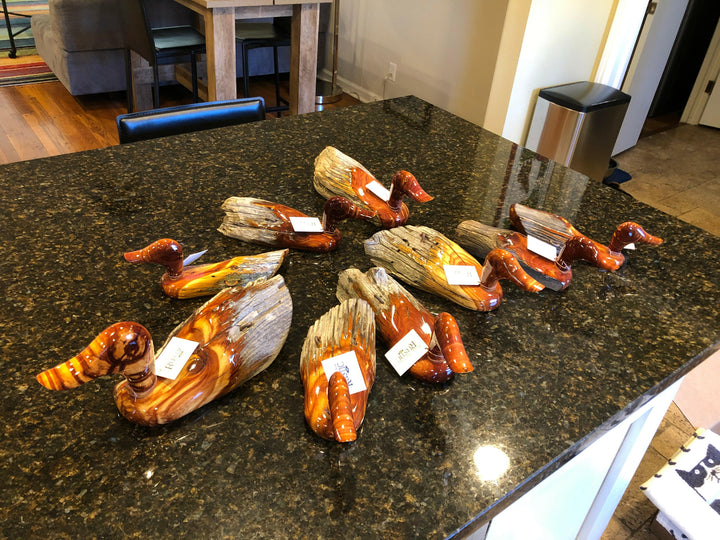 Hand-carved Wood Duck