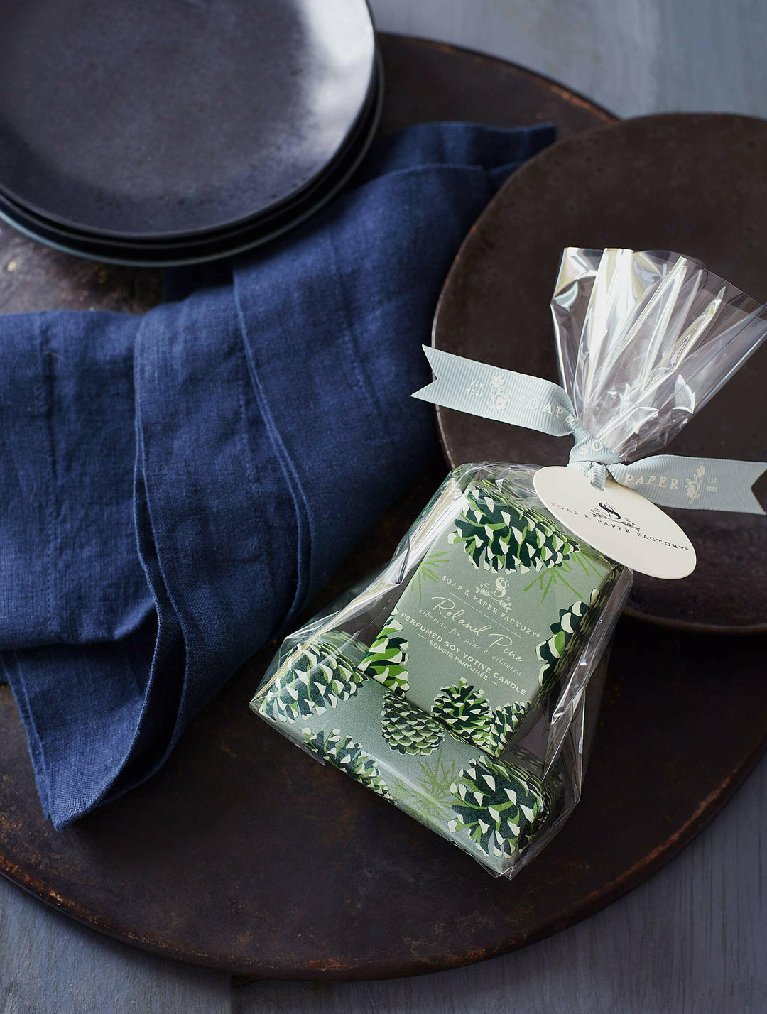 Roland Pine Votive & Soap Gift Set | Artisans.