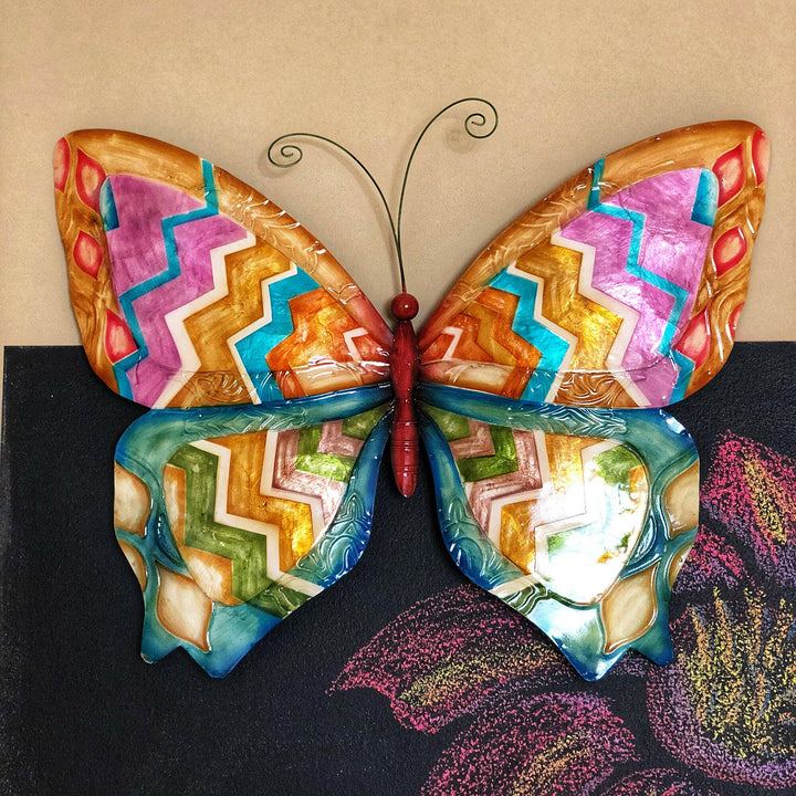 Butterfly Wall Decor Multi Color | Artisans.