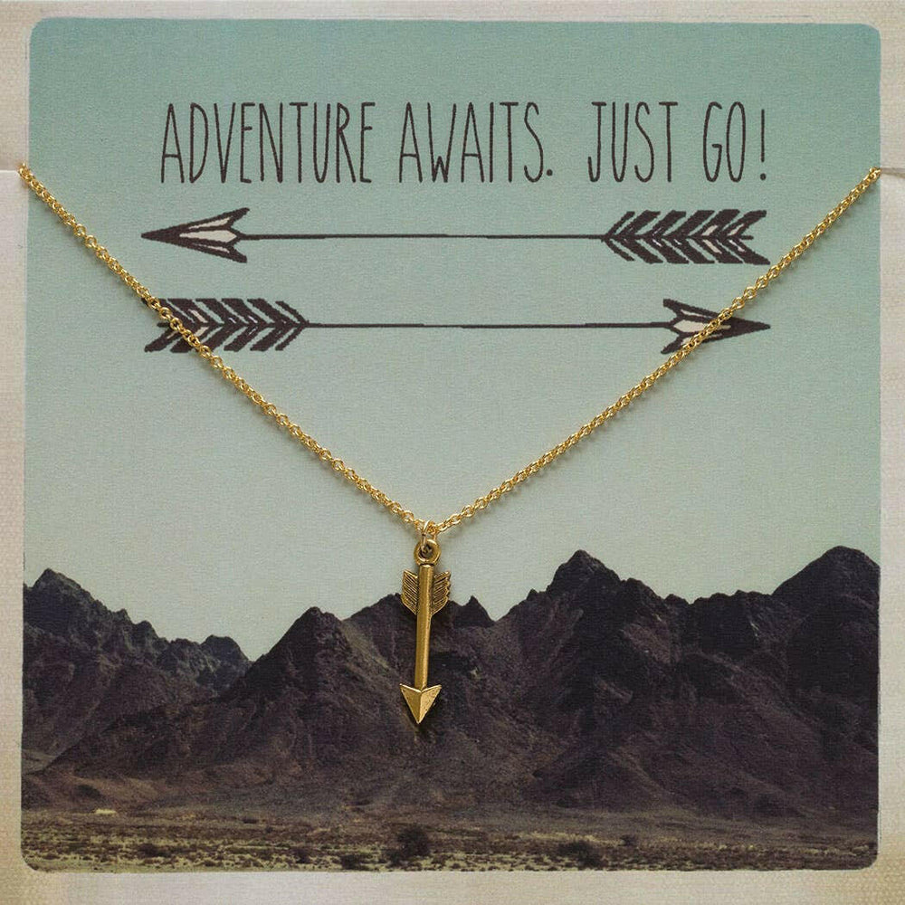 19CH | Arrow Charm Necklace | Artisans.