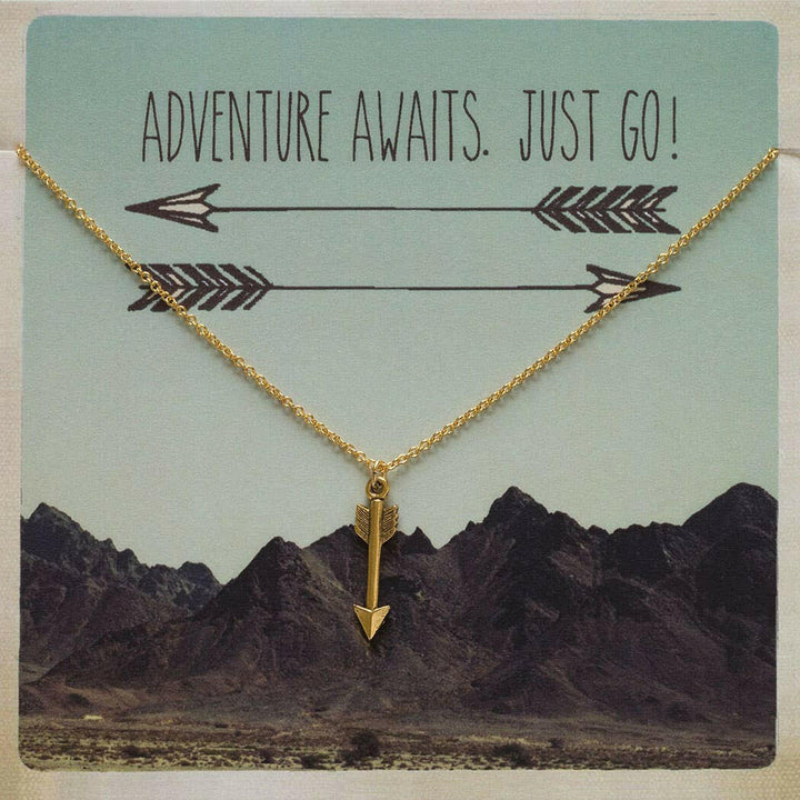 19CH | Arrow Charm Necklace | Artisans.