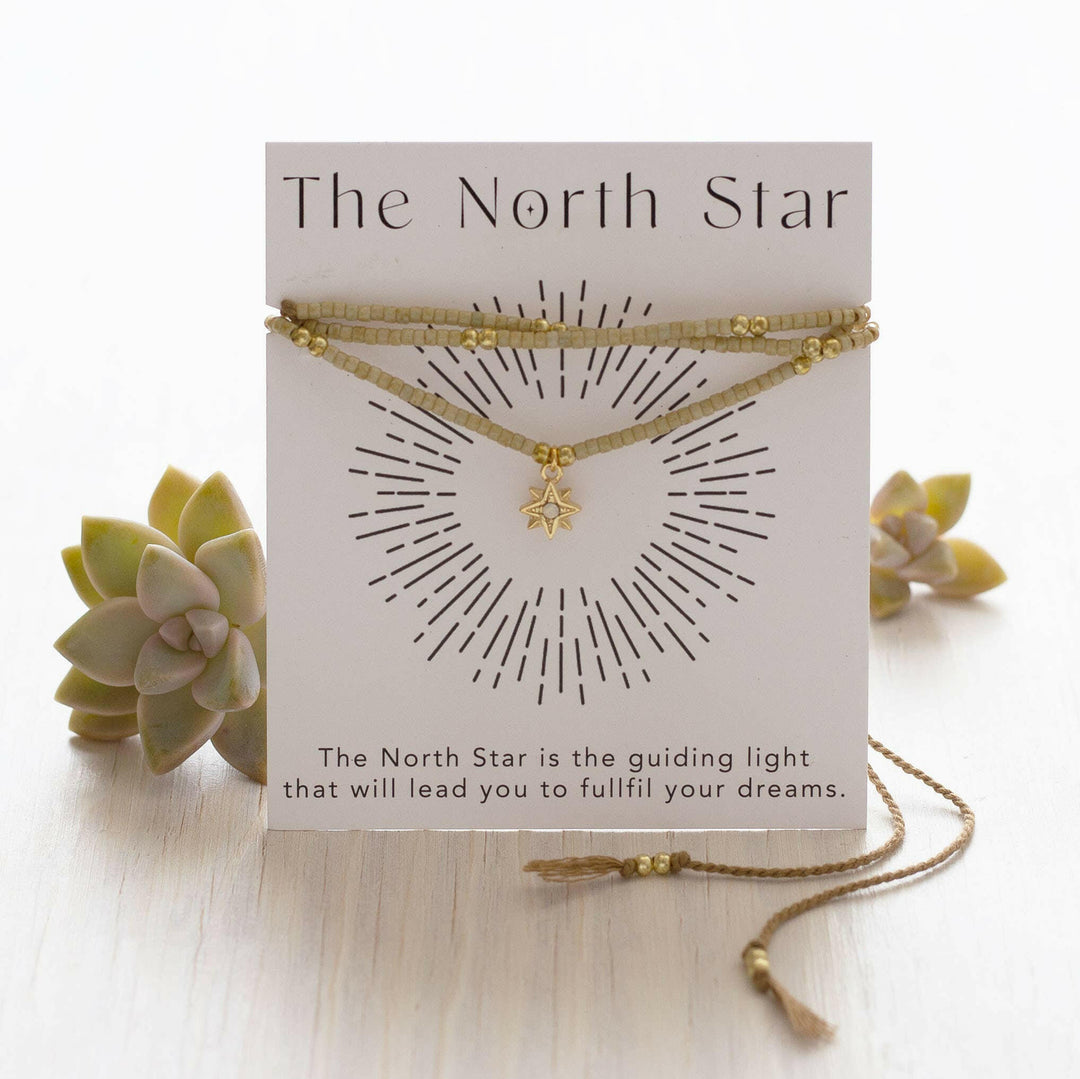 North Star Gift Wrap Bracelet | Artisans.