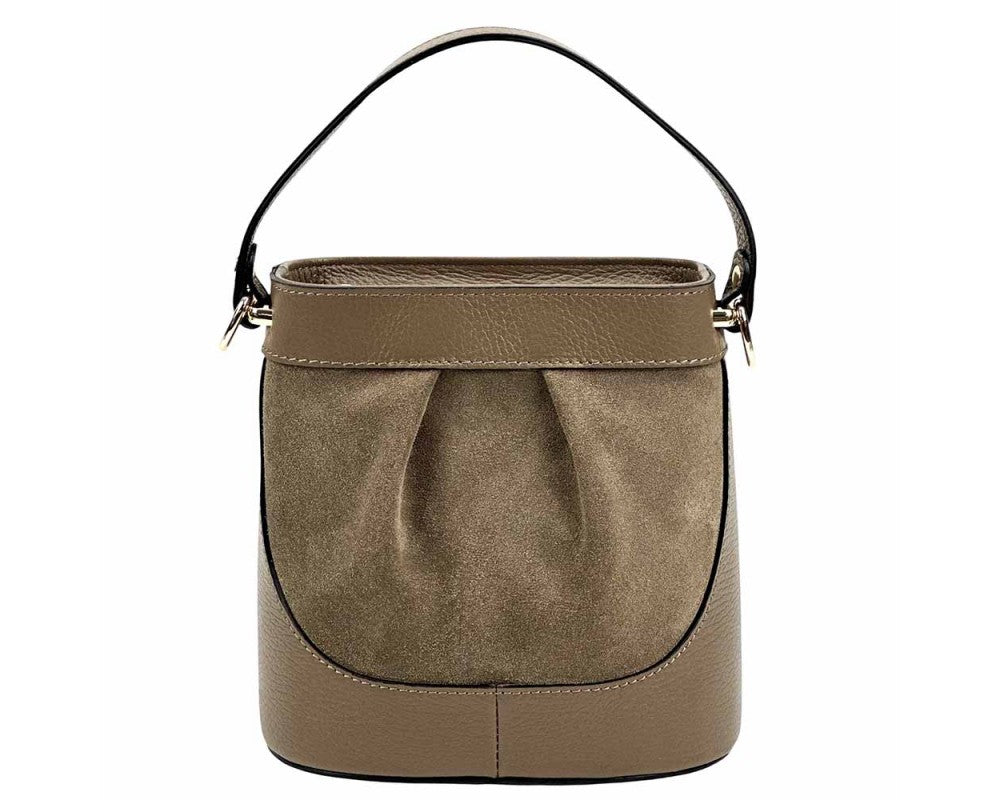 Mystic Leather & Suede Bucket Bag - Assorted Colors