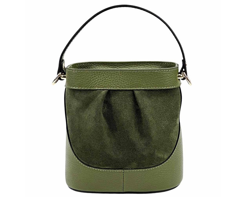 Mystic Leather & Suede Bucket Bag - Assorted Colors