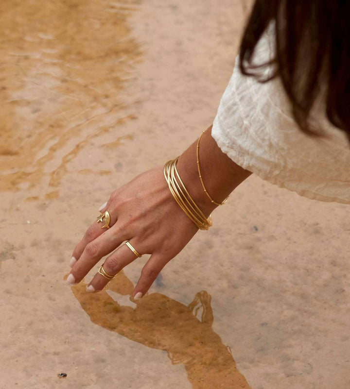 Crescent Moon & Star Ring | Artisans.