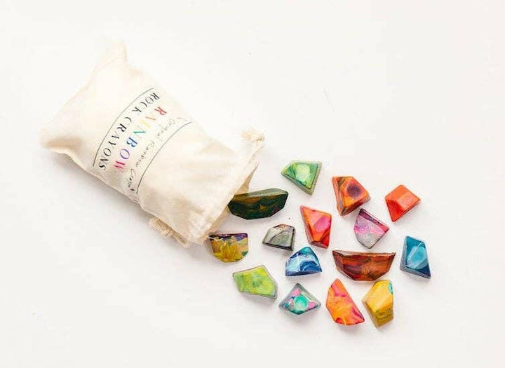 Rainbow Rock Original Rainbow Crayon® Bag of 15 Rock Crayons | Artisans.