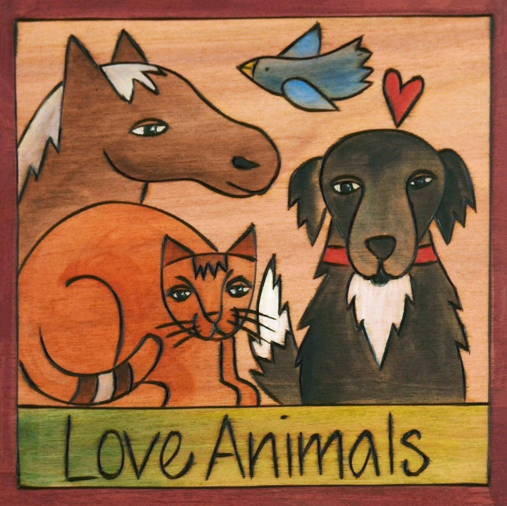 "All Creatures Great and Small" Plaque | Artisans.