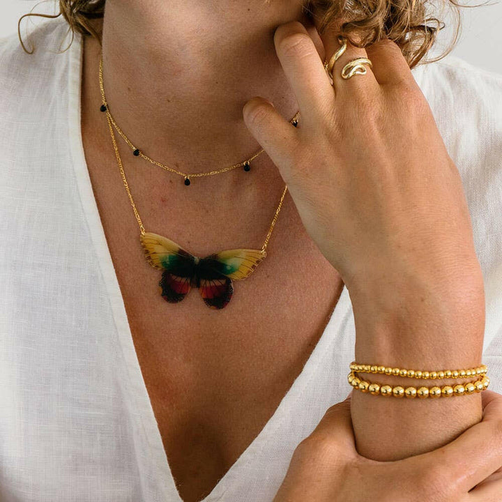 Swallowtail Butterfly Necklace | Artisans.