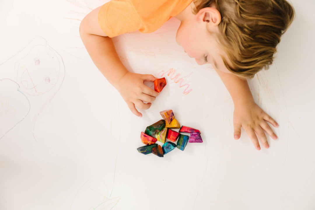 Rainbow Rock Original Rainbow Crayon® Bag of 15 Rock Crayons | Artisans.