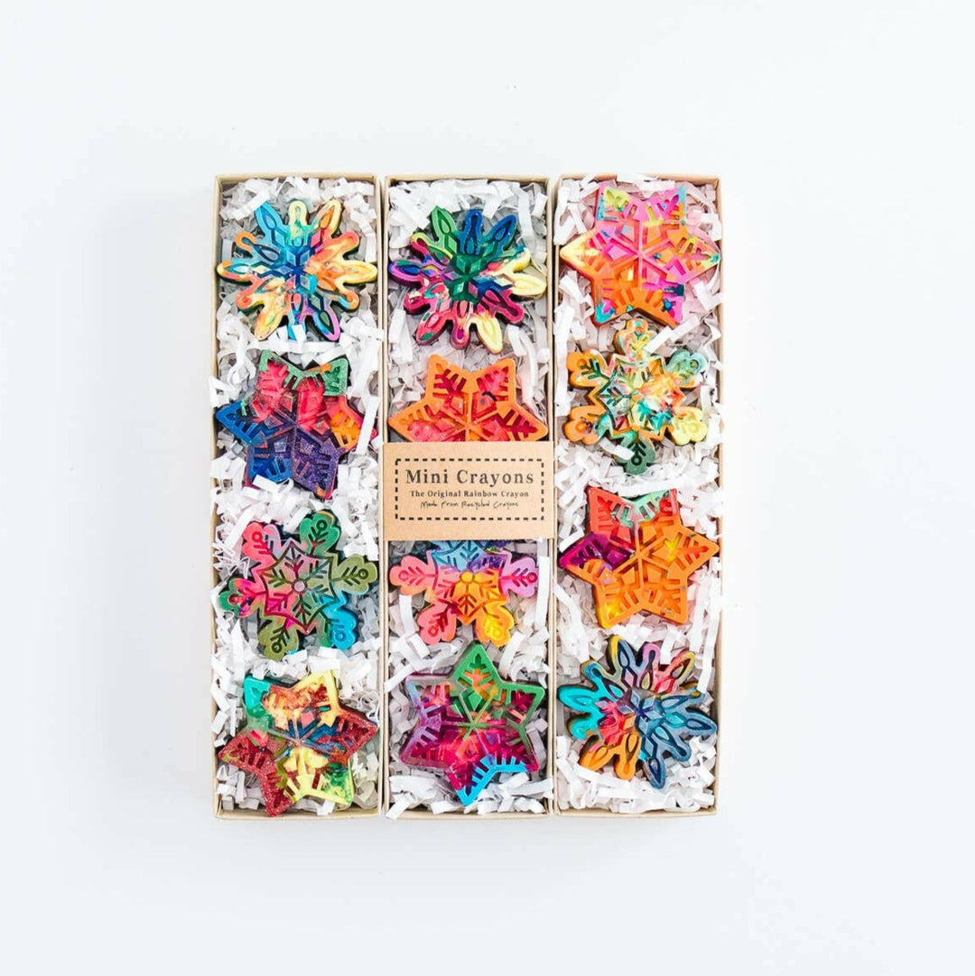 Mini Snowflake Original Rainbow Crayon® 4-pk Boxed Set (Copy | Artisans.