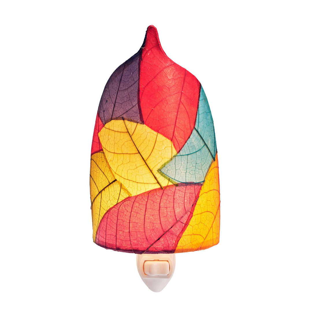 Leaf Night Light Multi | Artisans.