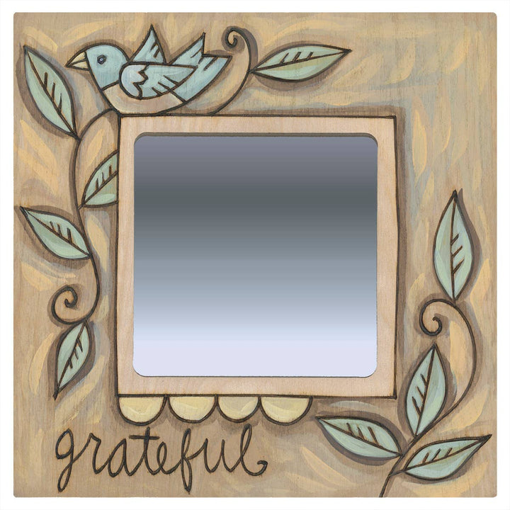"Be Grateful" Square Picture Frame