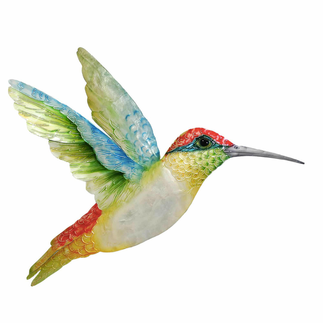 Hummingbird Wall Decor Large Multi | Artisans.