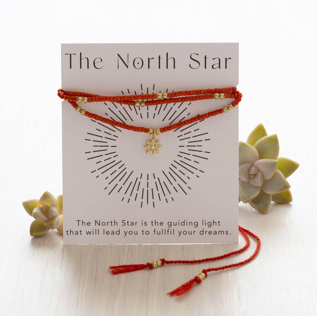 North Star Gift Wrap Bracelet | Artisans.