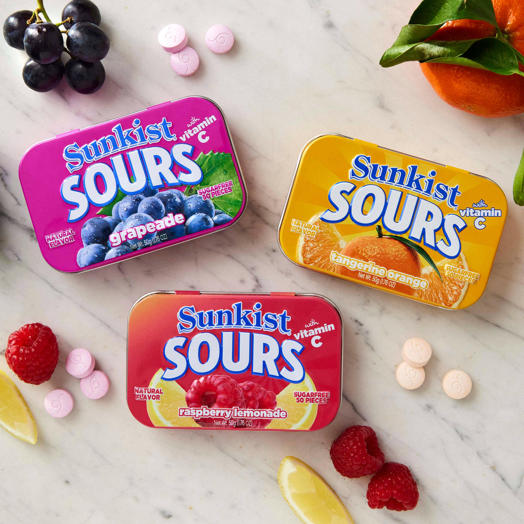 Sunkist Sours with Vitamin C | Artisans.