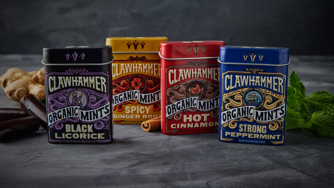Clawhammer Organic Mints | Artisans.