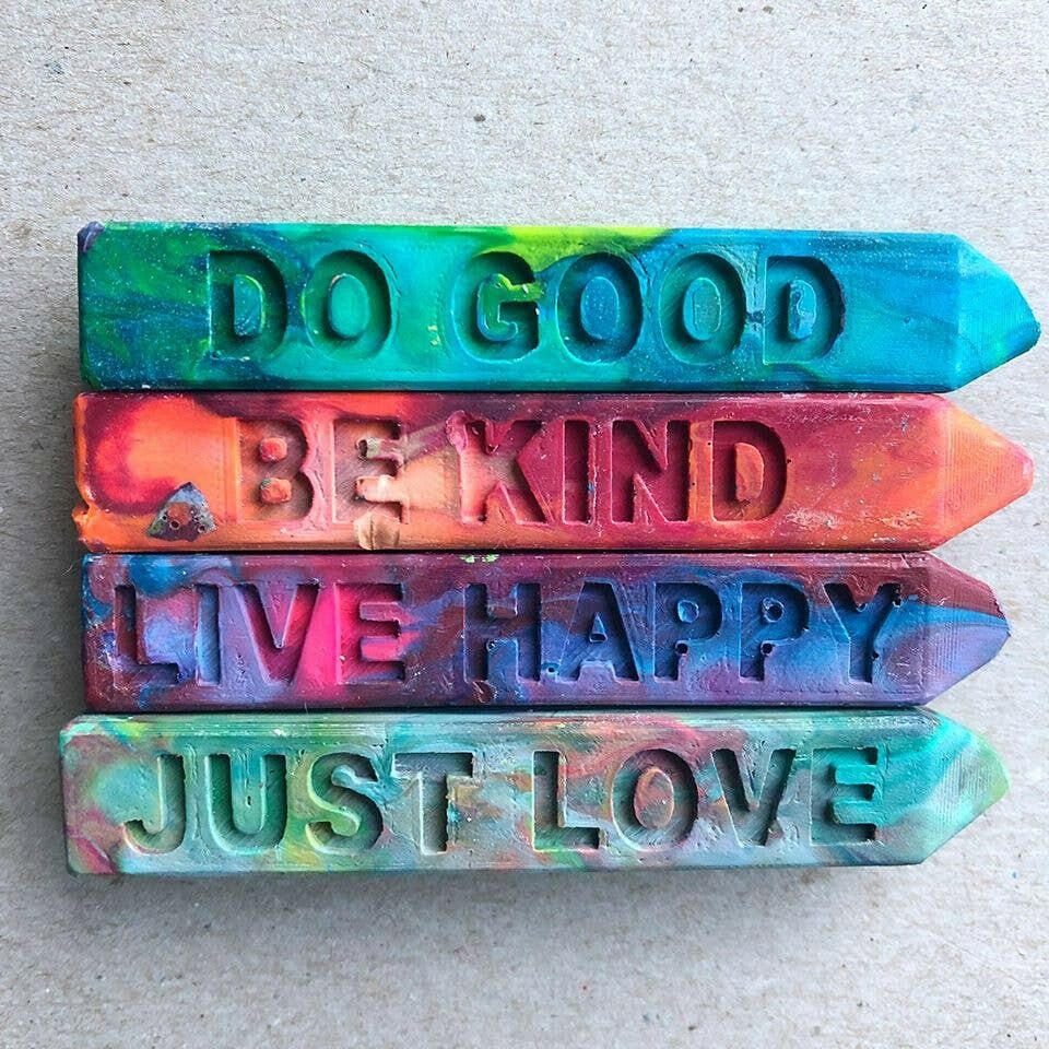 Rainbow Crayon Kindness Collection - Mini Crayon Stix® 4 pk | Artisans.
