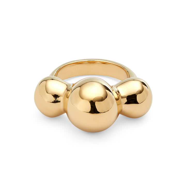 UNOde50 Ser Intrepida Inline Gold Ring