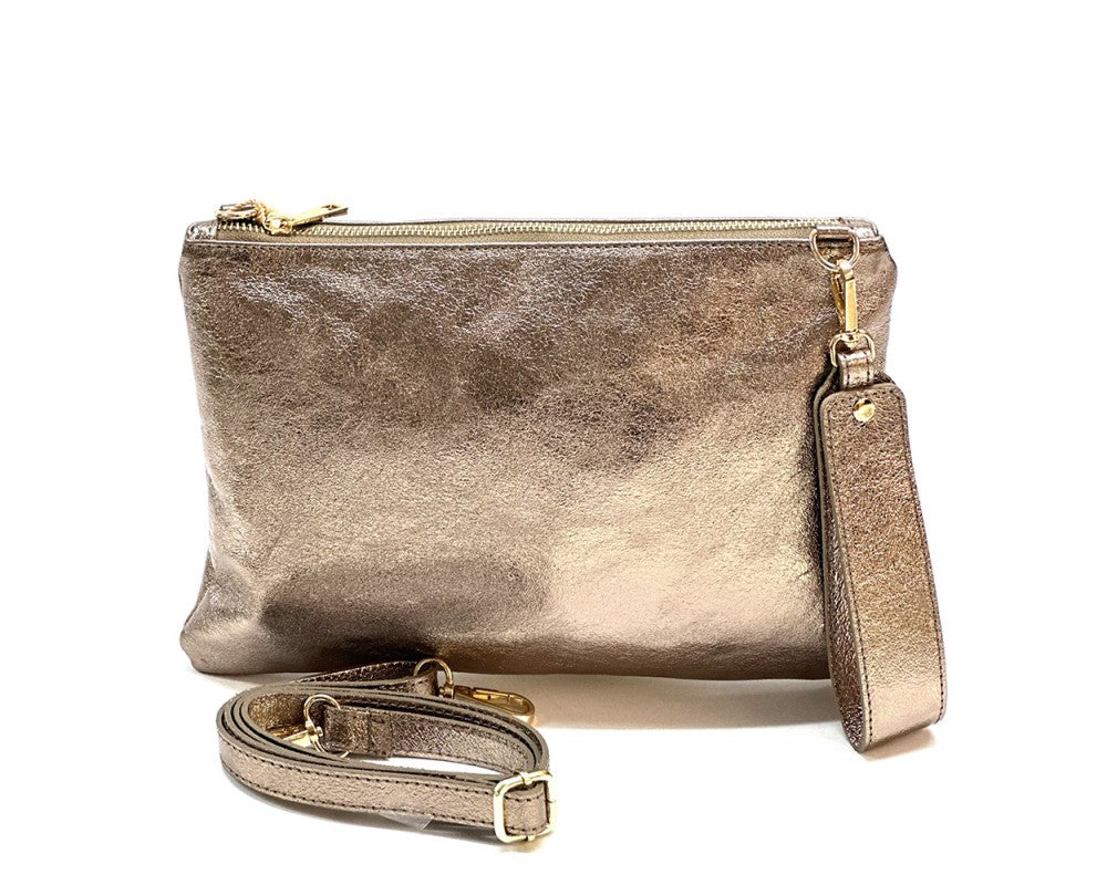 Aria Italian Leather Pochette