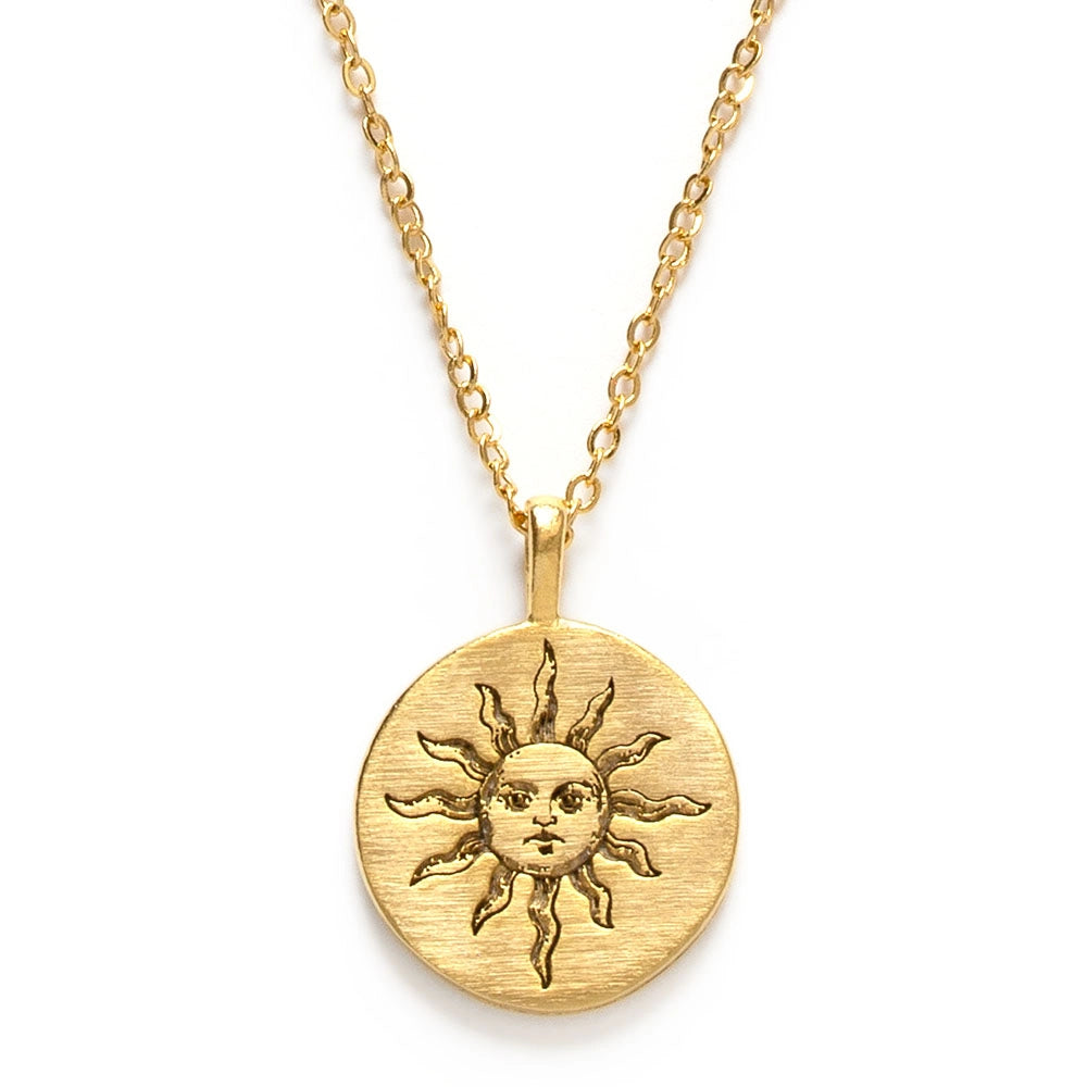 El Sol Gold Necklace