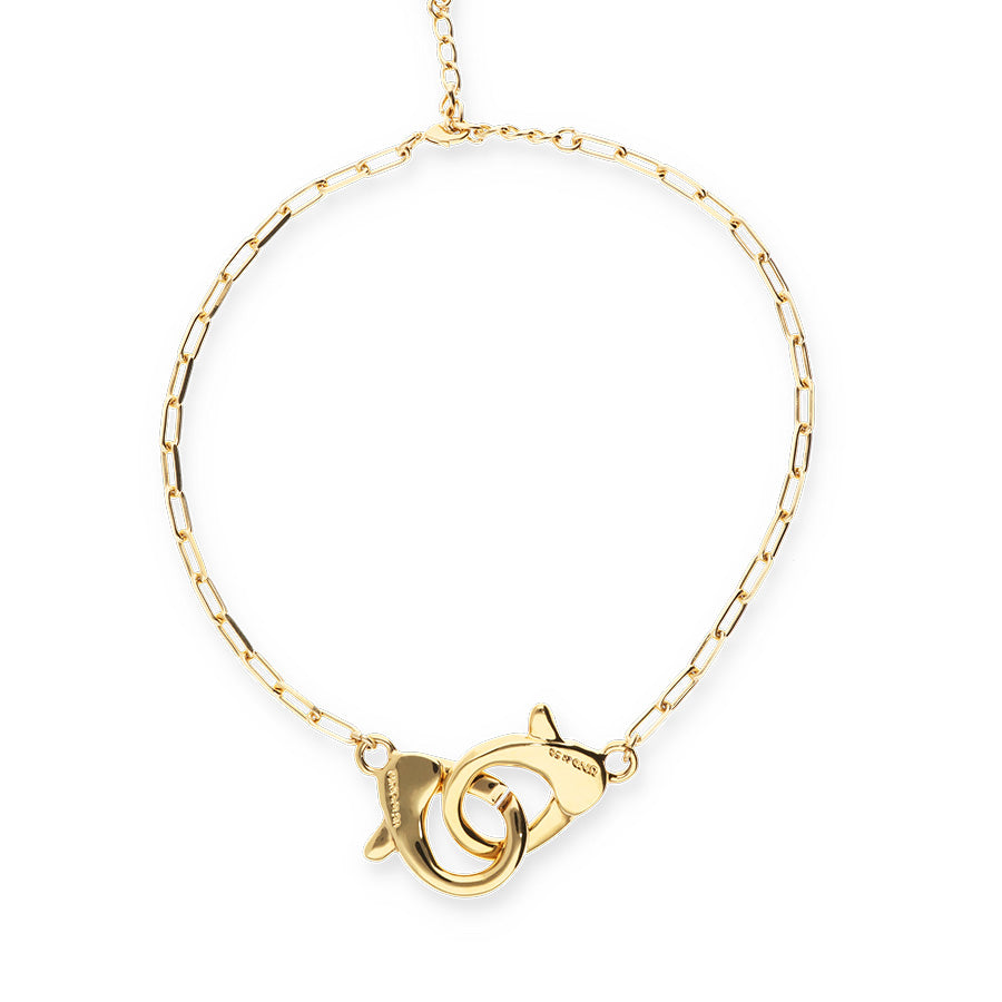 UNOde50 Ser Inseparable Gold Necklace