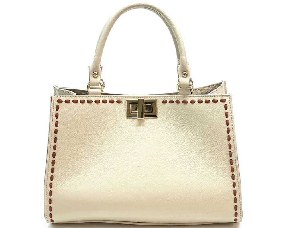 Chaz Italian Leather Handbag