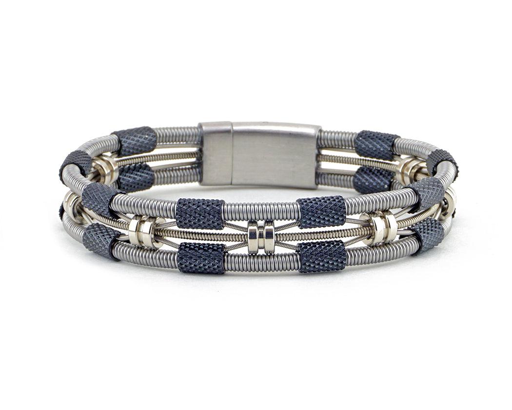 Chris Recycled Bass Guitar String Bracelet