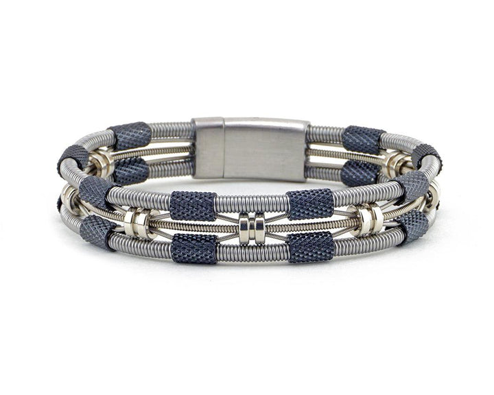 Chris Recycled Bass Guitar String Bracelet