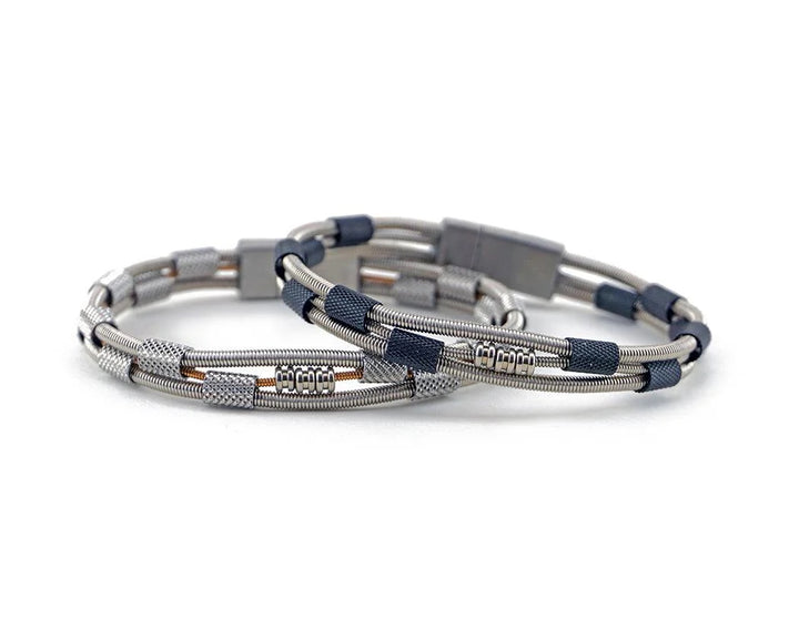Dave Recycled Bass Guitar String Bracelet