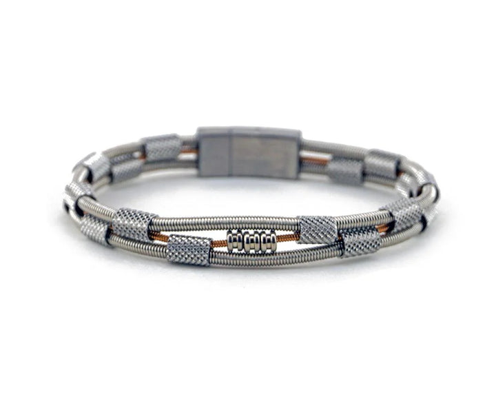 Dave Recycled Bass Guitar String Bracelet