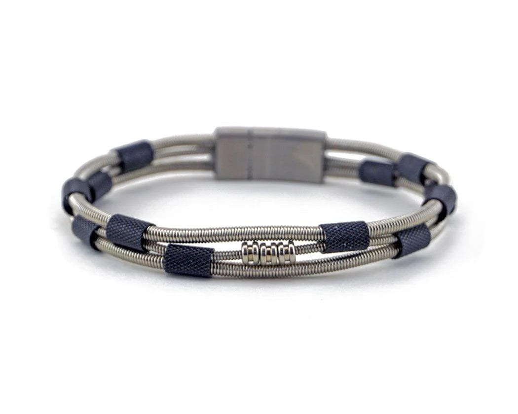 Dave Recycled Bass Guitar String Bracelet