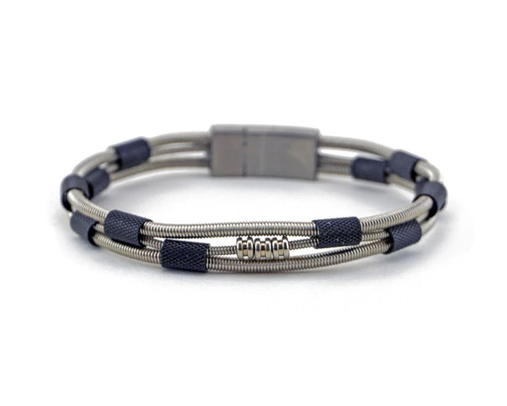 Dave Recycled Bass Guitar String Bracelet